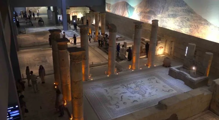 Zeugma Mozaik Müzesi 2025’te ziyaretçi rekoru kırdı