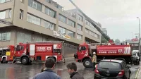 Eyüpsultan’daki tekstil fabrikasında yangın paniği yaşandı